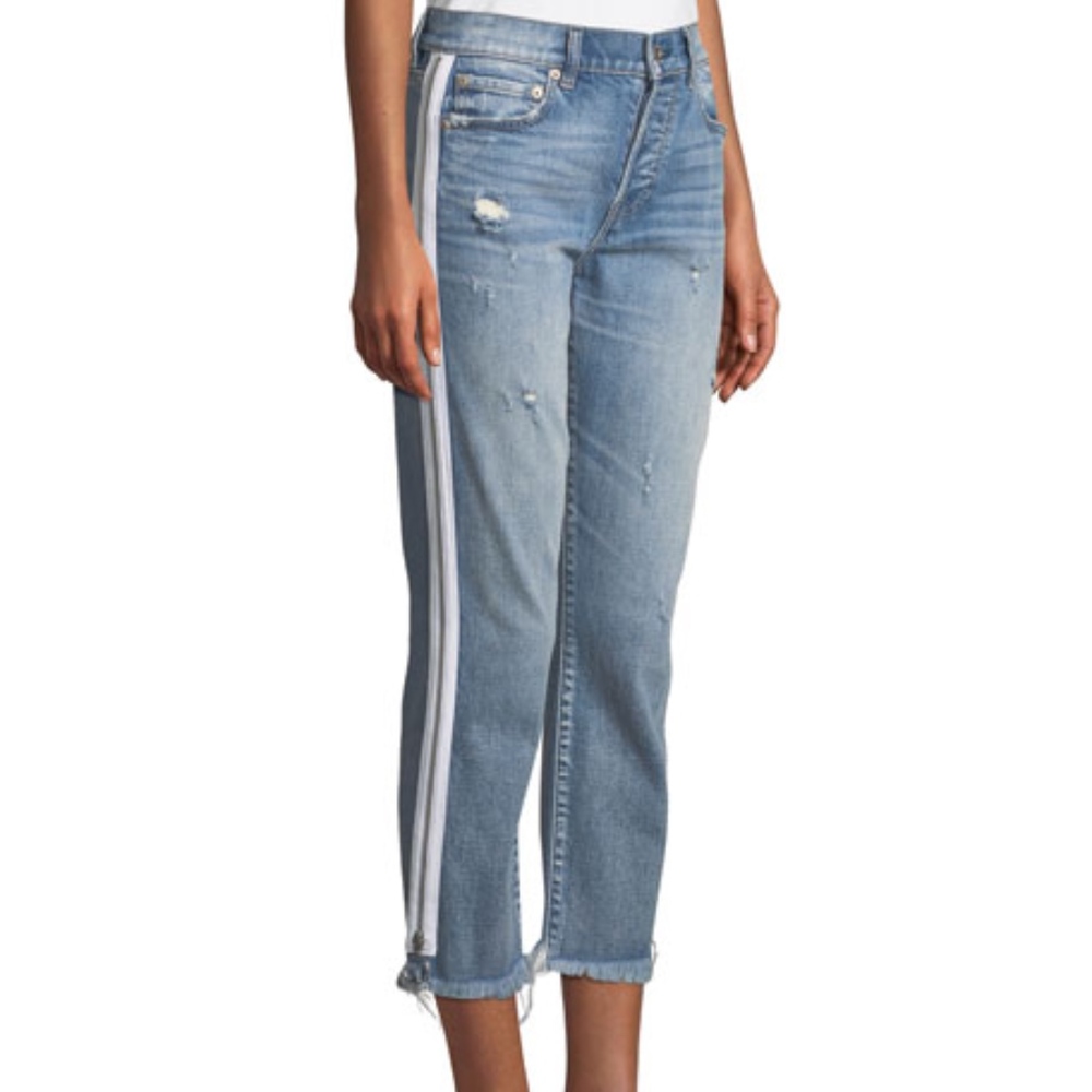 Pistola Denim Charlie High Rise Straight Leg Jean